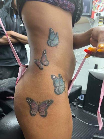 Butterflies by Courtney Morrison (MADISON) : Tattoos